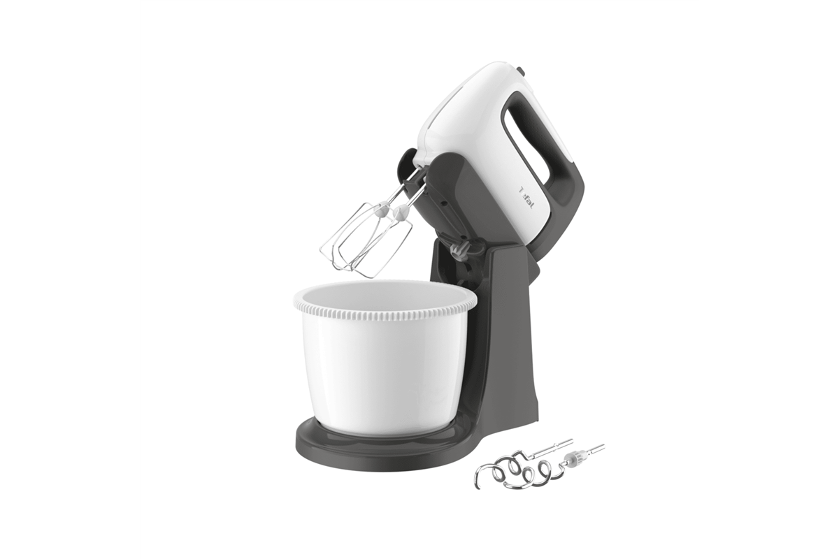 Ruční mixér s mísou Tefal Prep'Mix+ HT464138 Tmavě šedý/Bílý