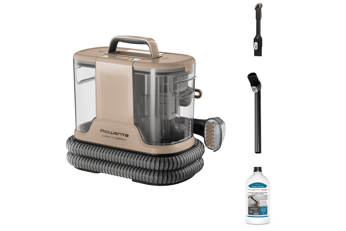 Čistič skvrn a tepovač Rowenta Clean It IN3010F0 Pískový