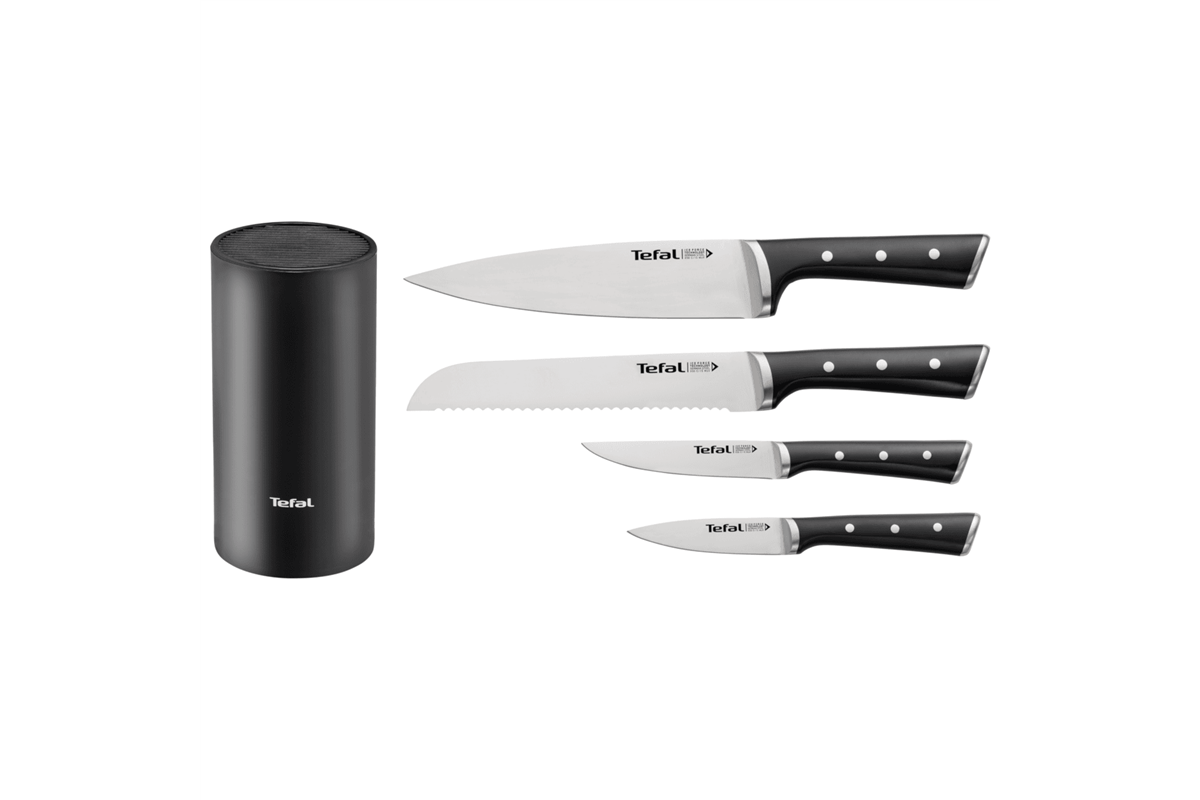 Sada nožů Tefal Ice Force K2325S75 4 ks + blok