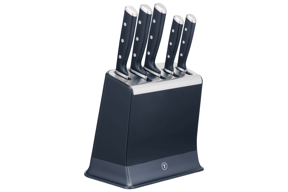 Sada nožů Tefal EverSharp K297S644 5 ks + blok