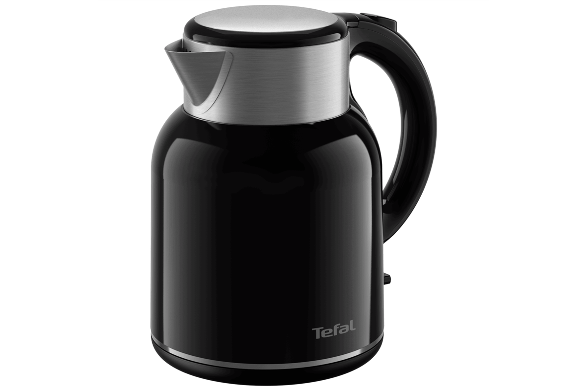 Rychlovarná konvice Tefal Thermo Protect XL KO1908E0 Nerezová/Černá