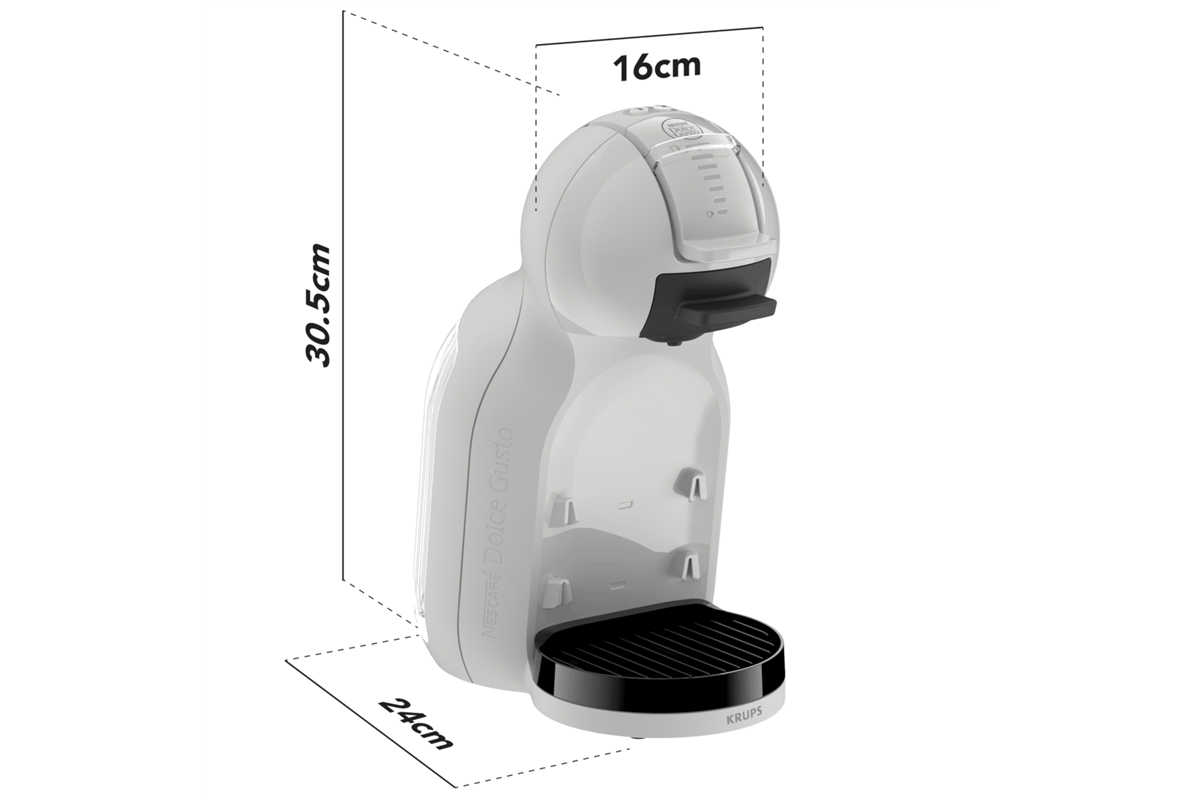 Kapslový kávovar Krups Nescafé Dolce Gusto Mini Me KP143GF0 Šedá (obrázek 9)
