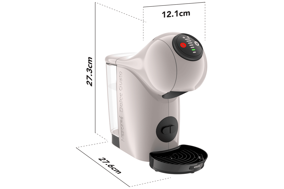 Kapslový kávovar KRUPS Nescafé Dolce Gusto Genio S KP243AF0 Šedohnědý (obrázek 13)