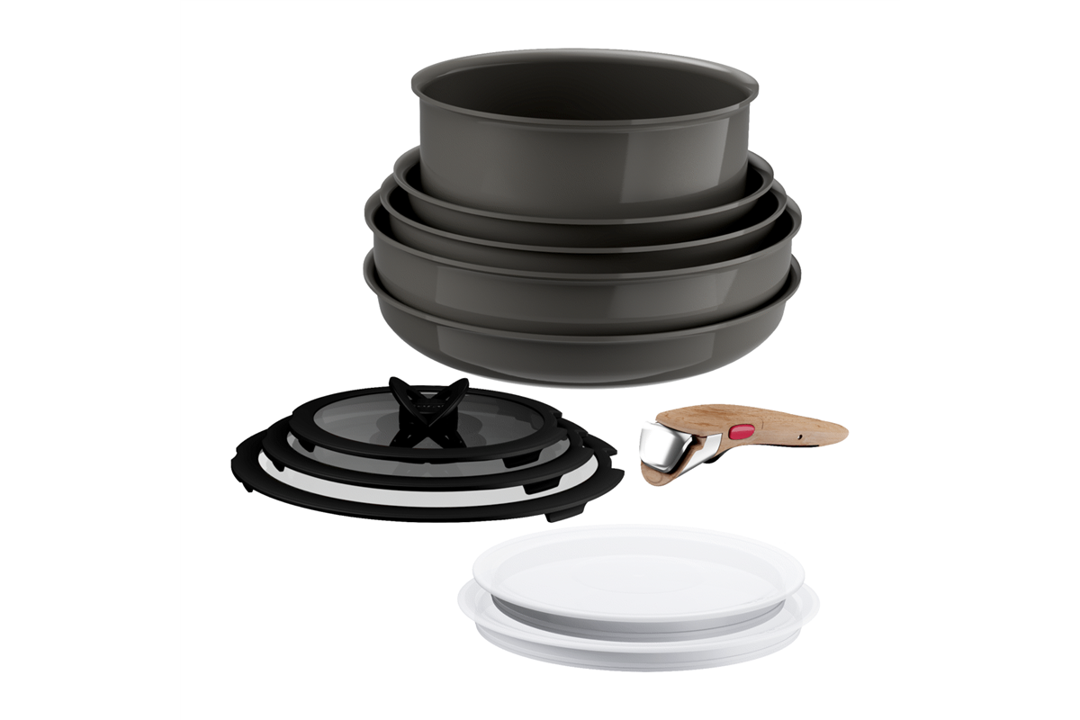 Sada keramického nádobí Tefal Ingenio Renew Ceramic 11 ks L2729053
