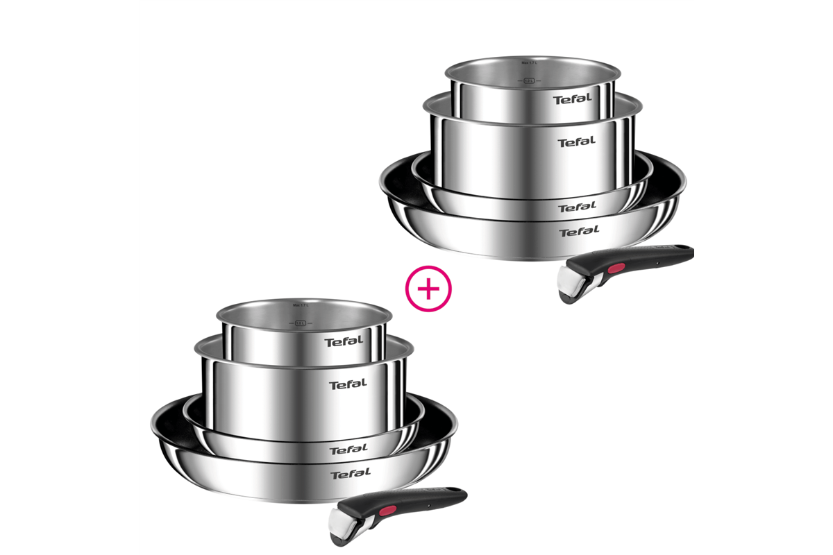 Akční set dvou sad nádobí Tefal Ingenio Emotion 5 ks L897S574