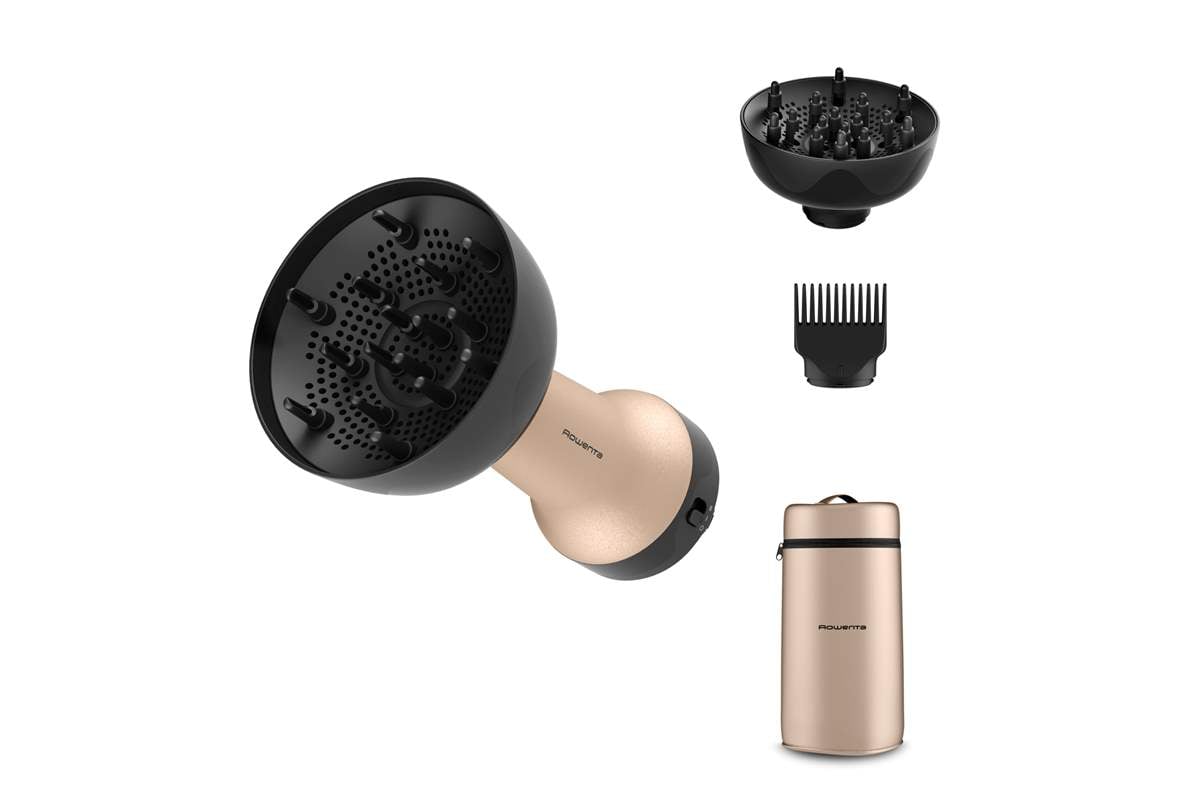 Horkovzdušný difuzér na vlasy Rowenta Curl Harmony CV7D30E0 Zlatá/Černá