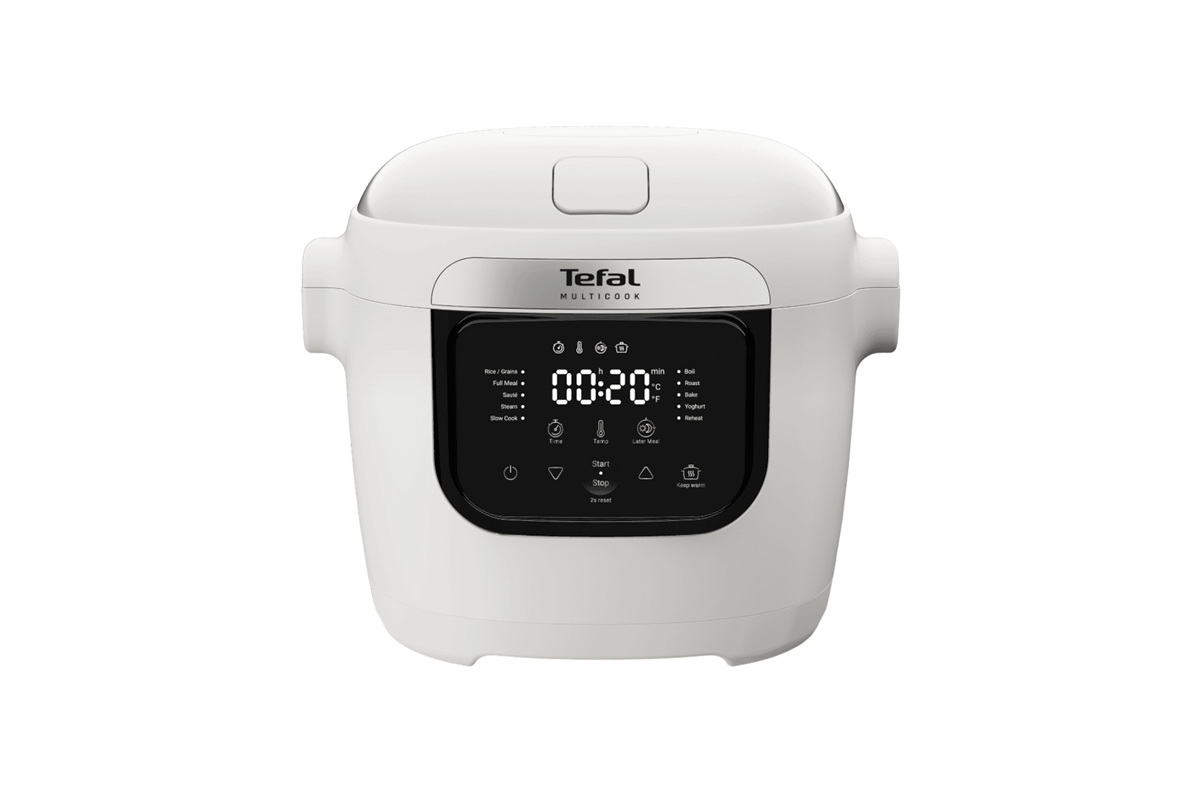 Multifunkční elektrický hrnec Tefal Multicook Basic MY700BF0 Světle šedá (obrázek 3)