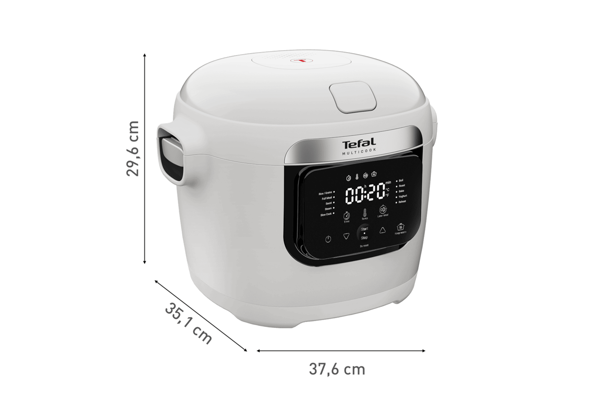 Multifunkční elektrický hrnec Tefal Multicook Basic MY700BF0 Světle šedá (obrázek 4)