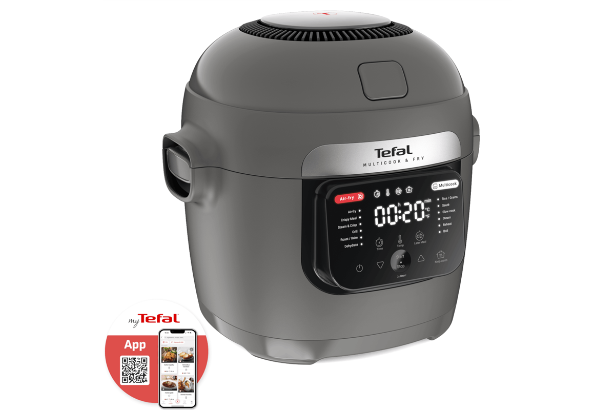 E-shop Multifunkčný tlakový hrniec Tefal Multicook & Fry MY731BF0 Sivá