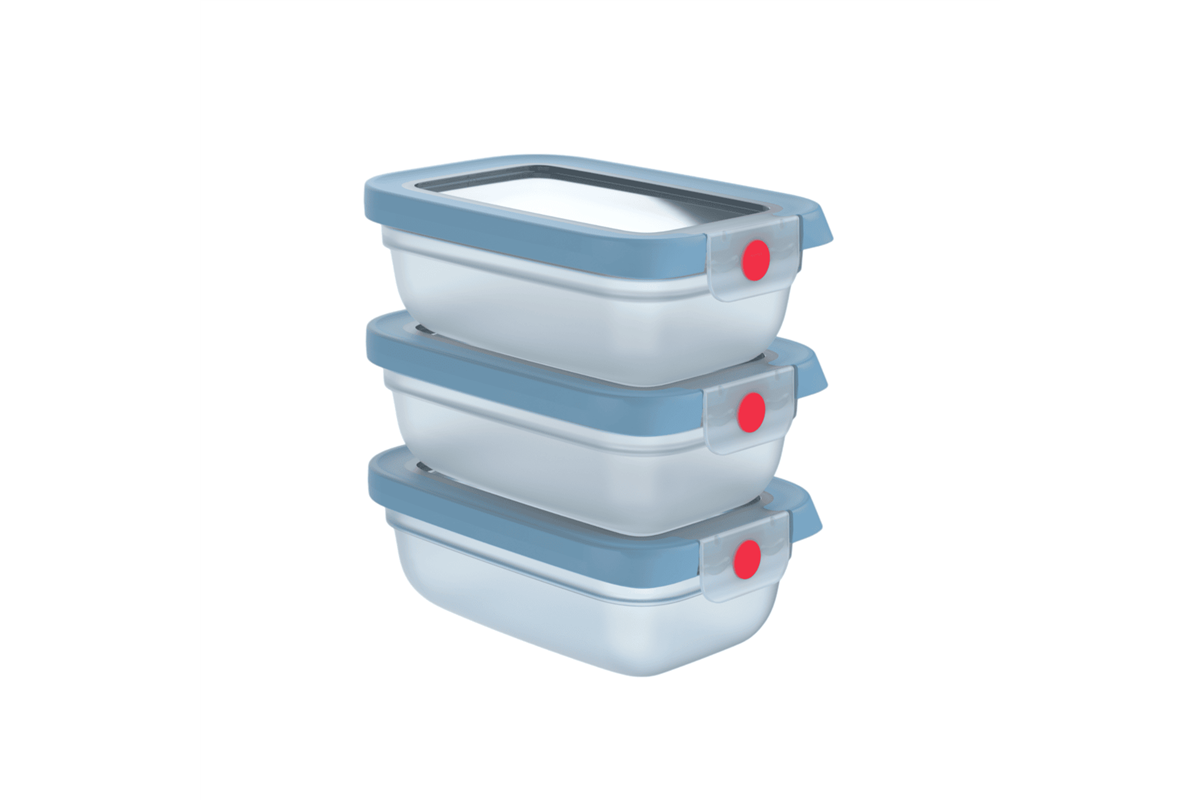 Dózy Tefal OneClick 3 ks N1230510 Modrá