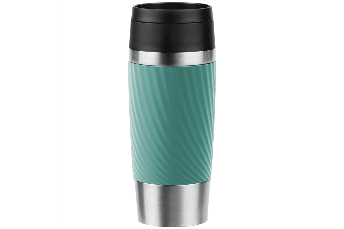 Termohrnek Tefal Travel Mug Classic Twist N2024310 Světle zelený/Nerezový 0,36 l