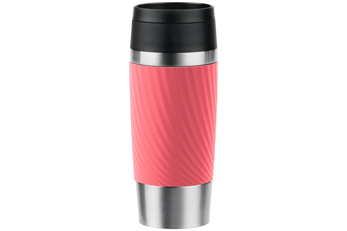 Termohrnek Tefal Travel Mug Classic Twist N2024410 Růžový/Nerezový 0,36 l
