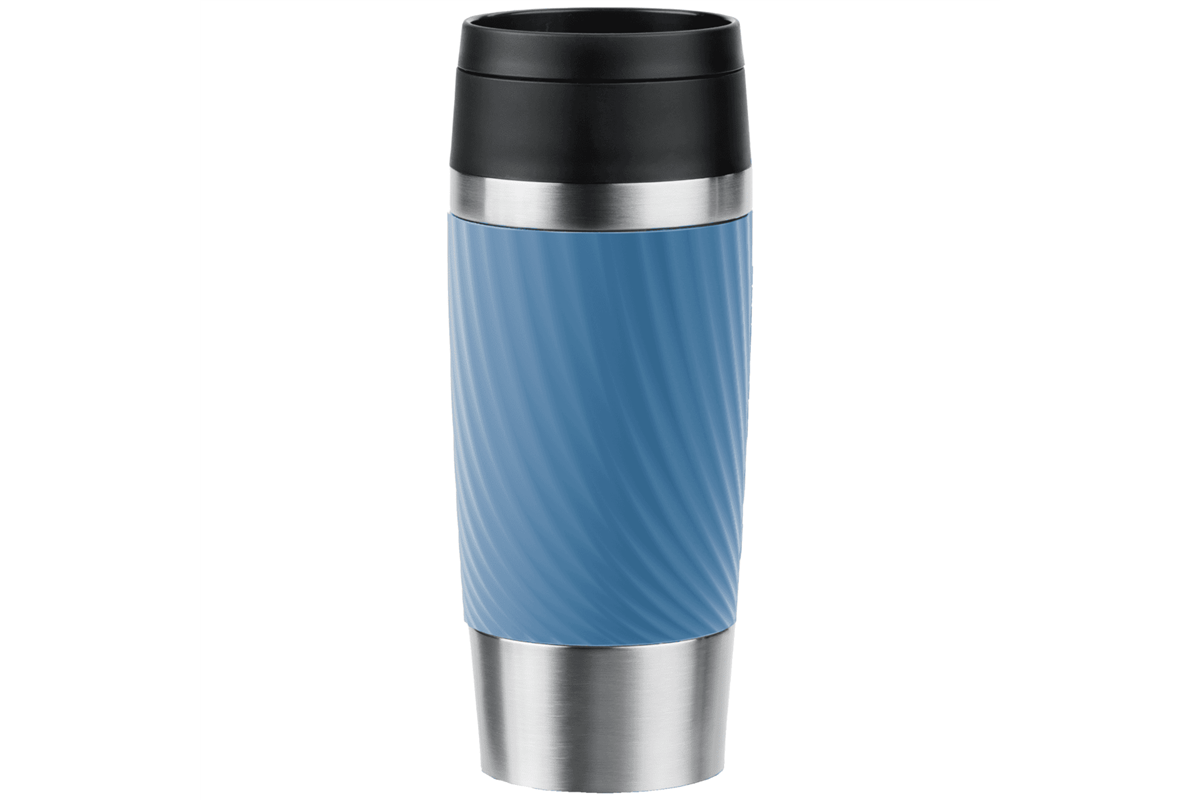 Termohrnek Tefal Travel Mug Classic Twist N2024510 Světle modrý/Nerezový 0,36 l