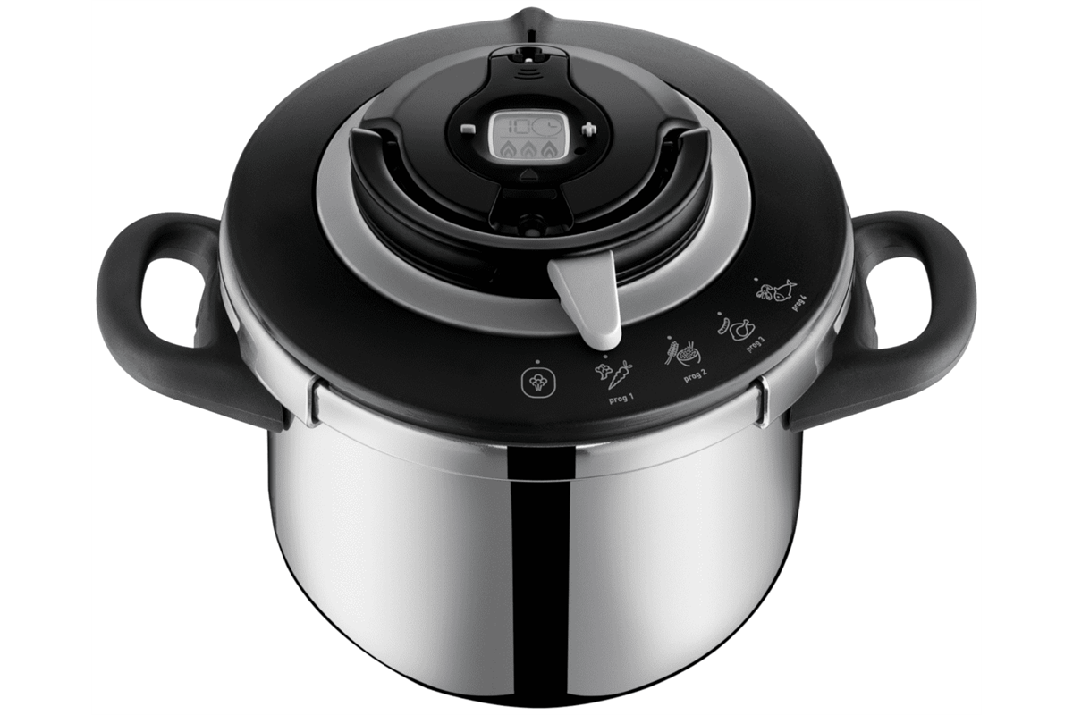Sada tlakových hrnců Tefal Clipso+ CHEF 6 a 4,5 l P4552030 Nerezový/Černý (obrázek 4)