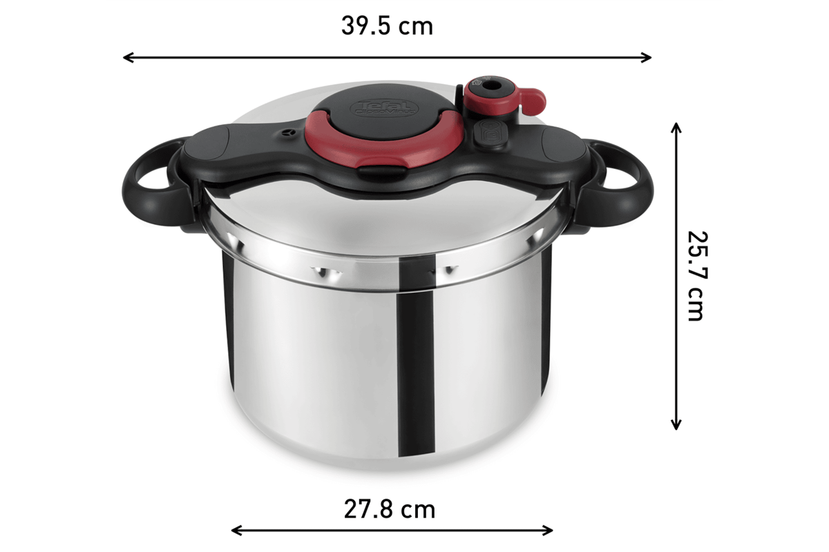 Tlakový hrnec Tefal Clipso Minut Easy 9 l P4624966 Nerezový/Černý (obrázek 3)