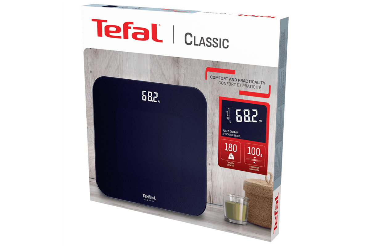Osobní váha Tefal Classic PP1906V0 Tmavě modrá (obrázek 4)