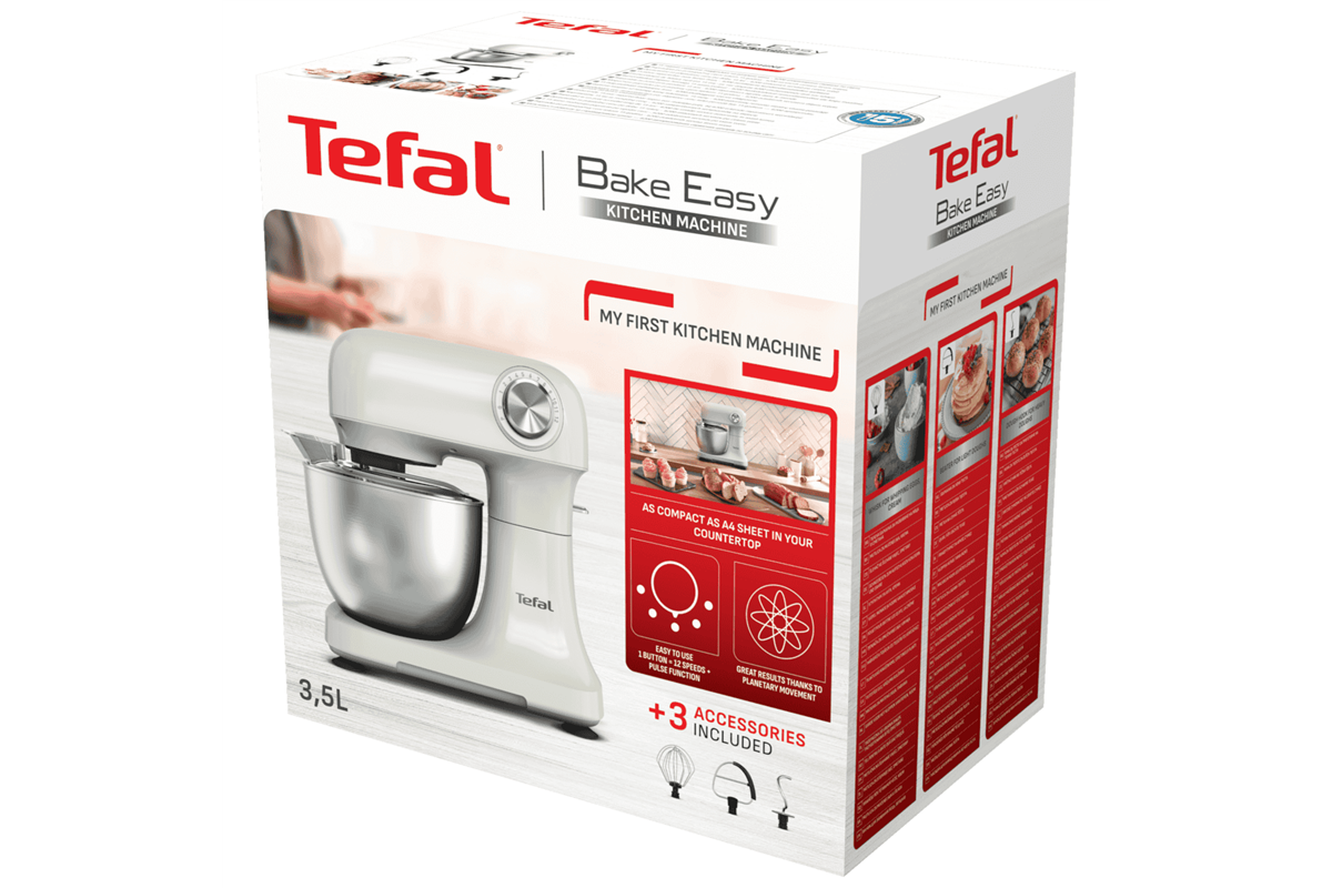 Kuchyňský robot Tefal Bake Easy QB140AF0 Bílý (obrázek 5)