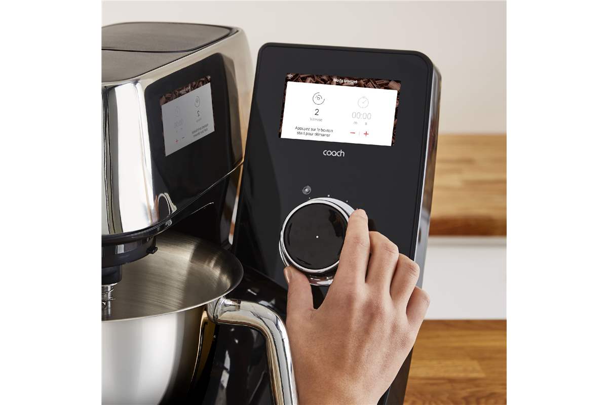 Kuchyňský robot Tefal i-Coach Touch s váhou QB951838 Nerezový/Černý (obrázek 16)