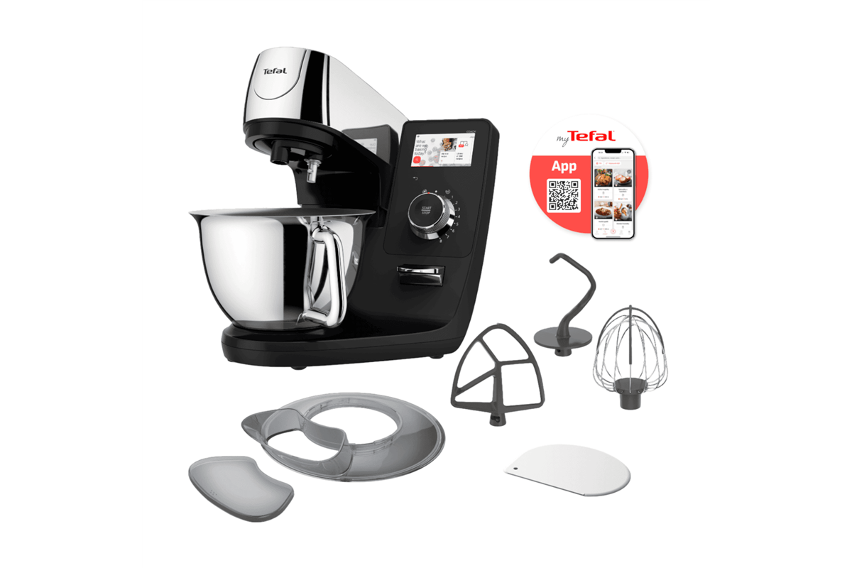 Kuchyňský robot Tefal i-Coach Touch QB950D38 Nerezový/Černý