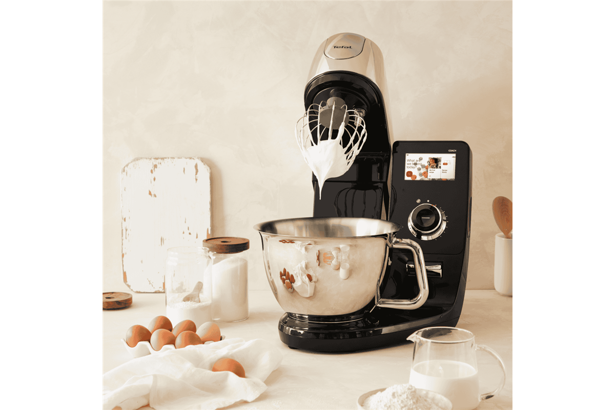 Kuchyňský robot Tefal i-Coach Touch s váhou QB951838 Nerezový/Černý (obrázek 4)