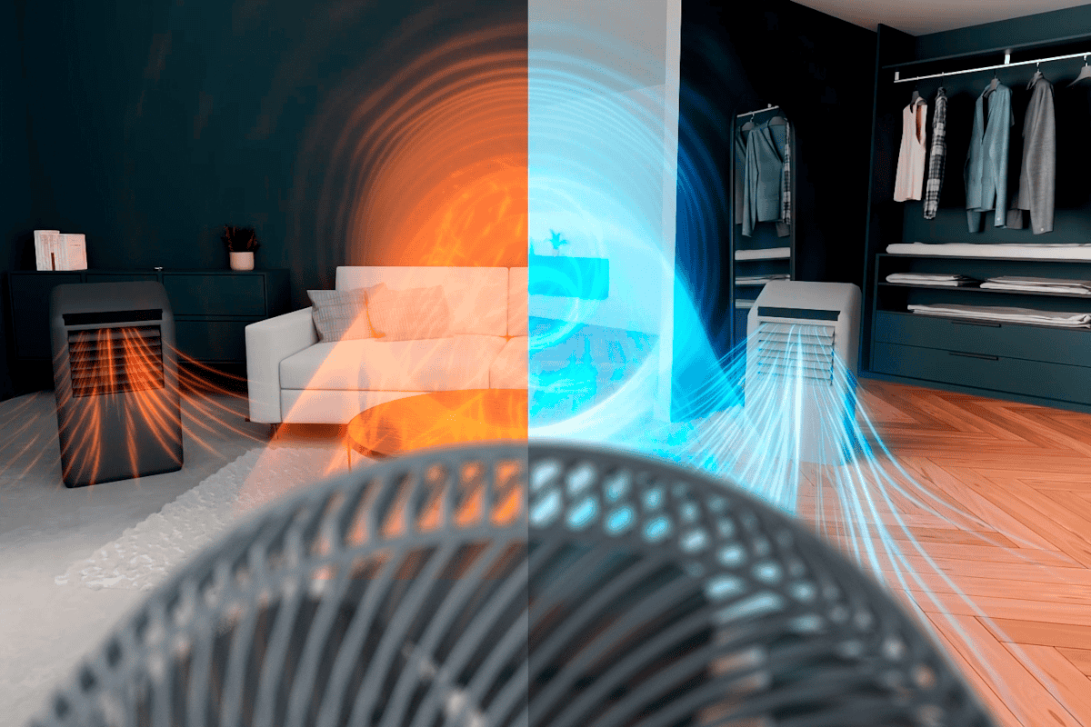 Stolní ventilátor Rowenta Turbo Swift Compact QV2540F1 (obrázek 7)