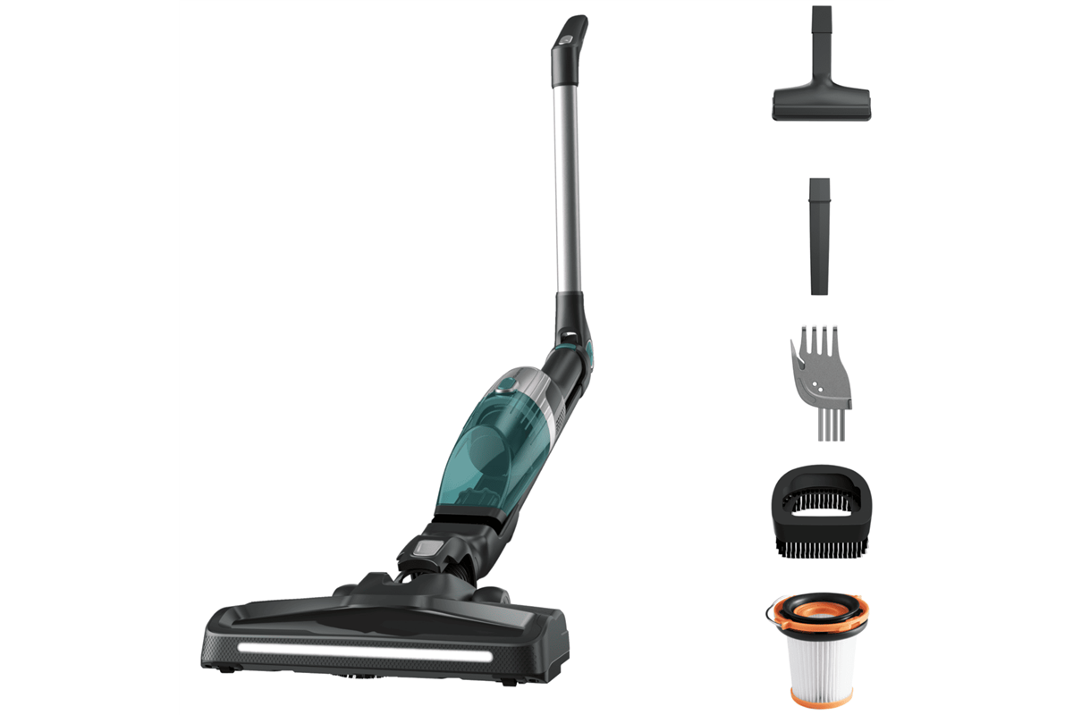 Tyčový vysavač Rowenta X-Trem Compact 2v1 Allergy RH1239WO Tyrkysový/Černý