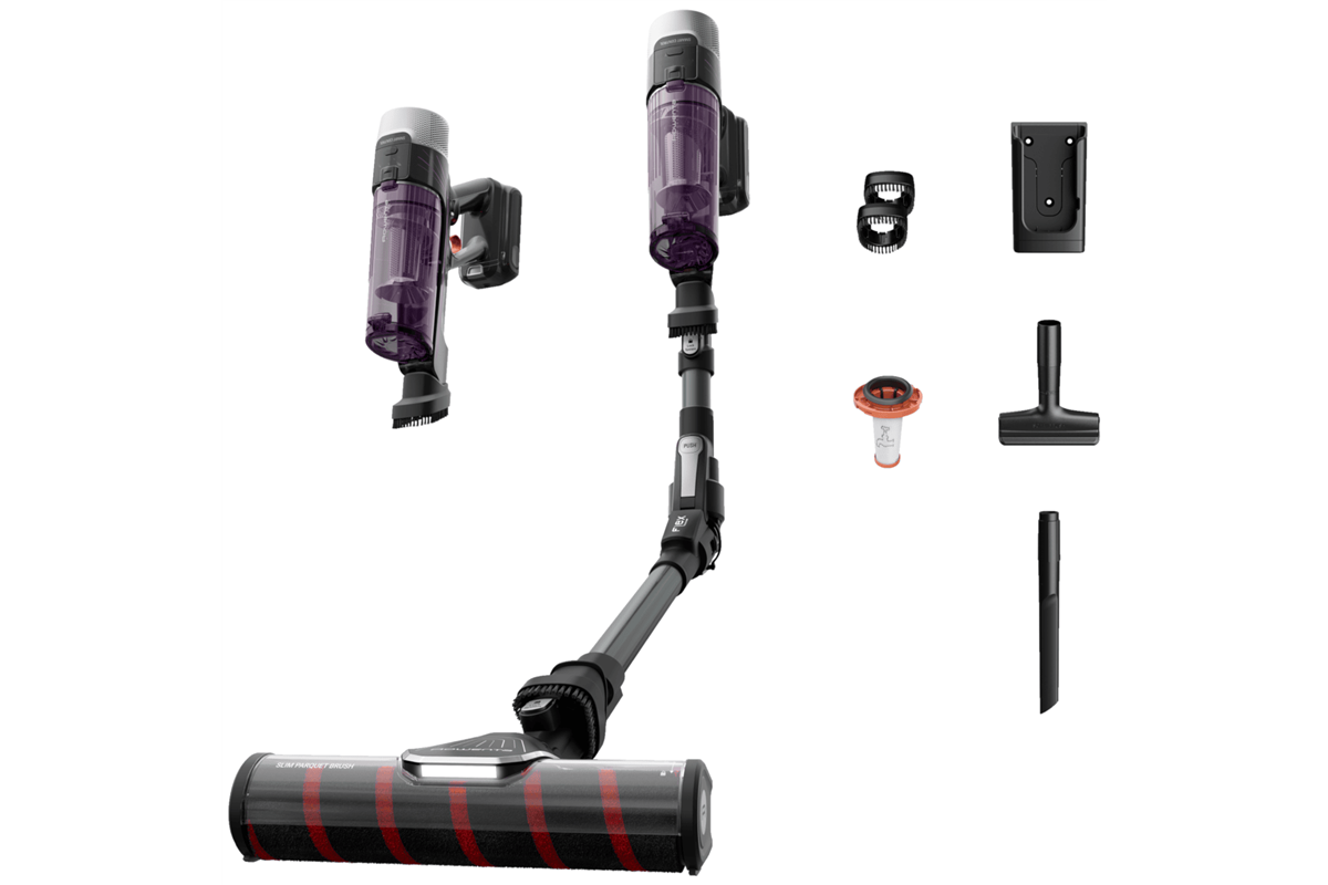 Tyčový vysavač Rowenta X-Force Flex 9.60 RH2048WO Fialový/Černý