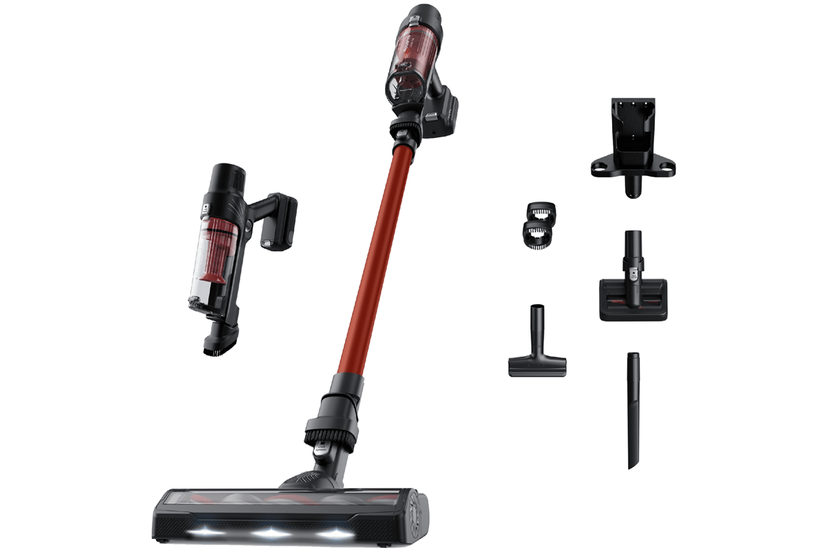 Tyčový vysavač Rowenta X-Pert 7.60 Animal RH6A73WO Červený/Černý