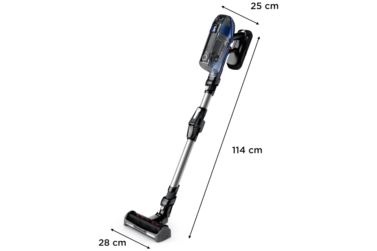 Tyčový vysavač Rowenta X-Force Flex 14.60 Aqua RH99C3WO Modrý/Černý (obrázek 8)