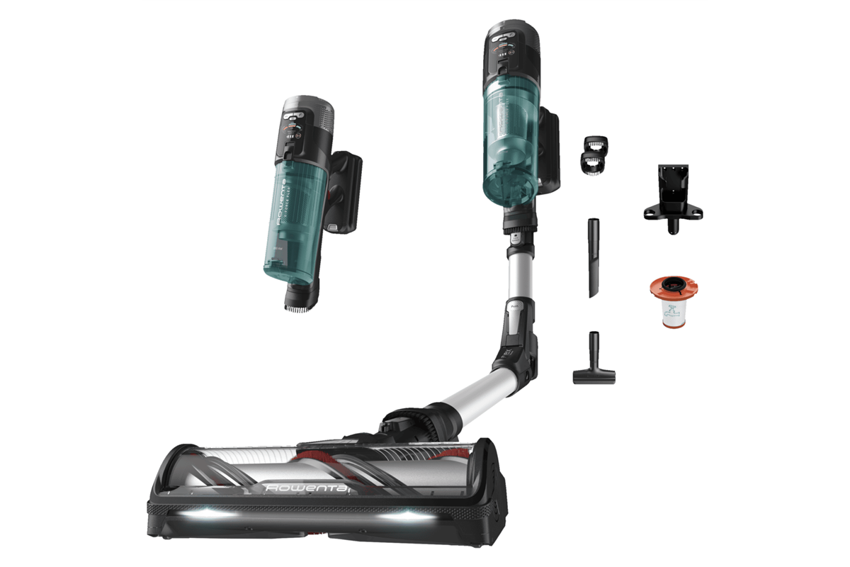 Tyčový vysavač Rowenta X-Force Flex 13.60 RH9A32WO Eukalyptový/Černý