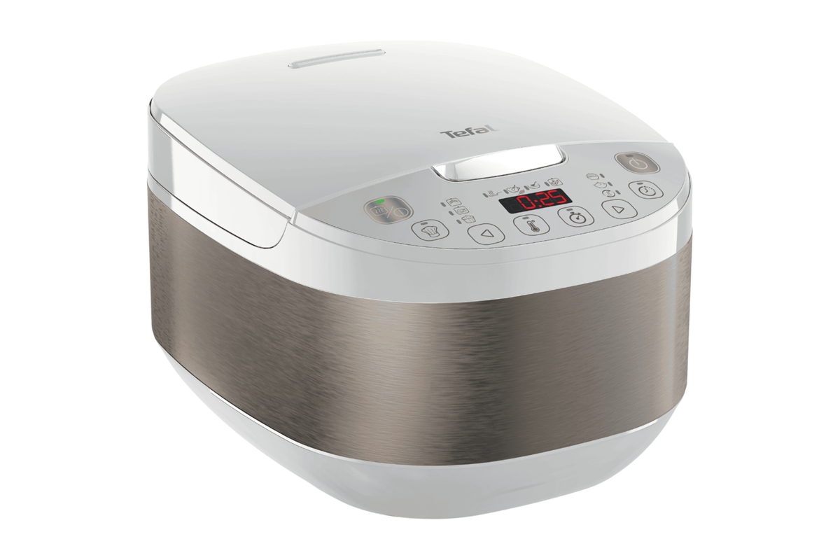 Rýžovar Tefal Simply Cook RK6221E1 Stříbrný/Bílý