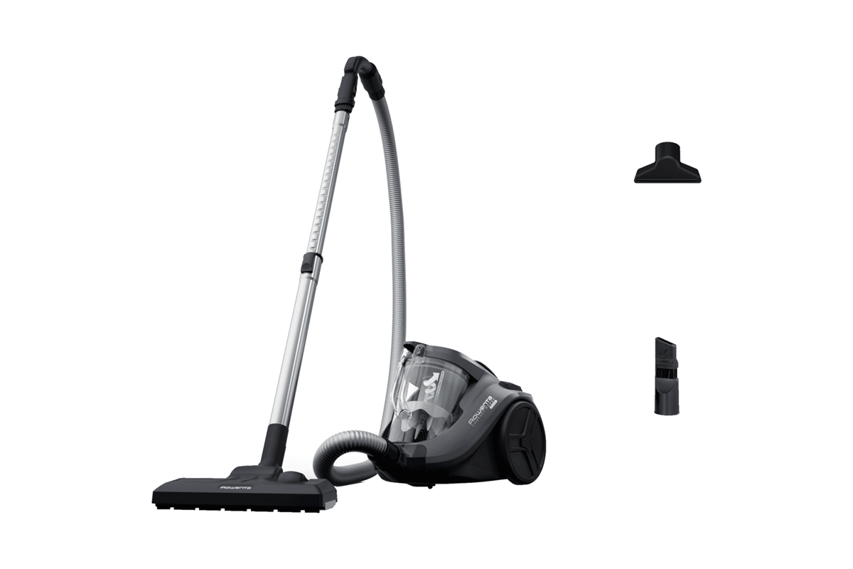 Bezsáčkový vysavač Rowenta Compact Power RO3726EA Tmavě Šedý/Černý