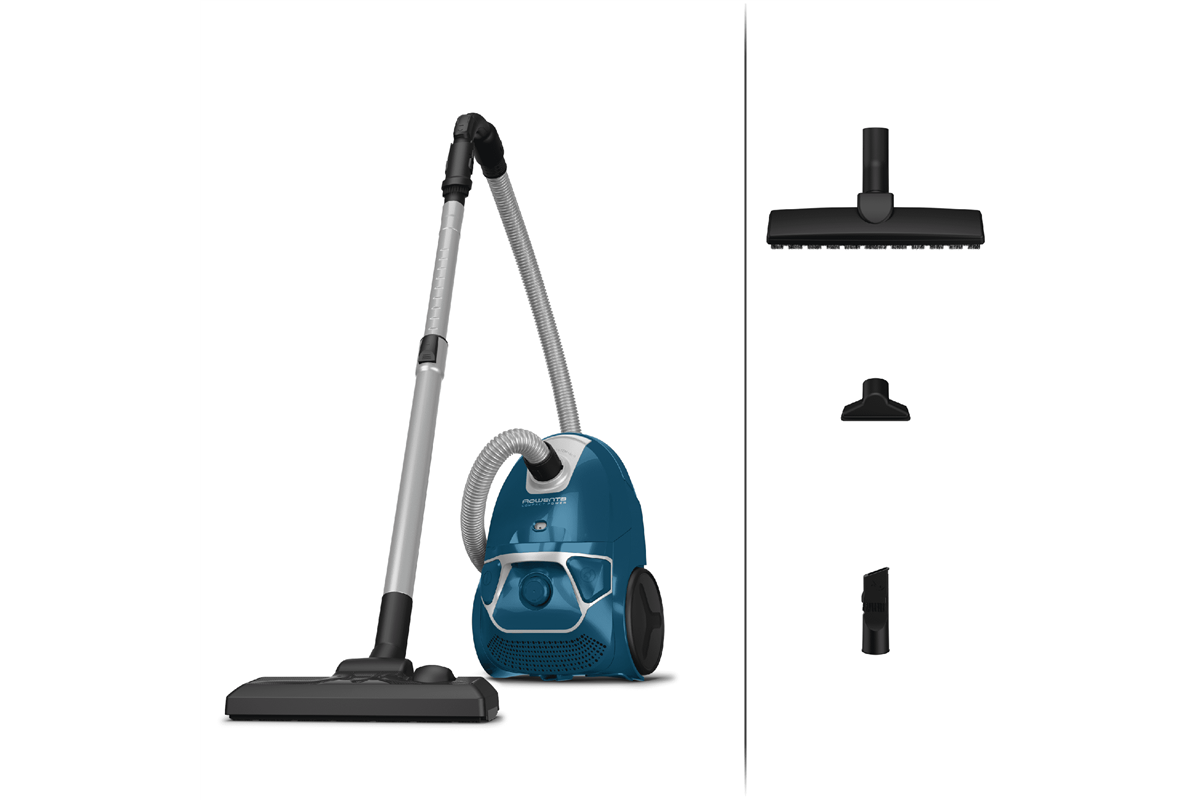 Sáčkový vysavač Rowenta Compact Power RO3950EA Stříbrný/Modrý