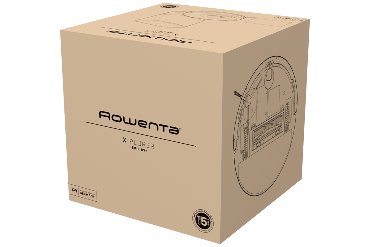 Robotický vysavač Rowenta X-Plorer S85+ RR87D5WH Černý (obrázek 7)