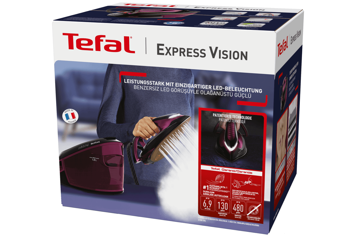 Parní generátor Tefal Express Vision SV8152E0 fialový/černý (obrázek 6)