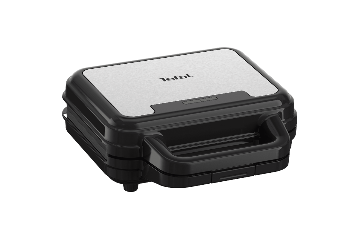 Sendvičovač Tefal UltraCompact 3v1 SW383D10 Nerezový/Černý