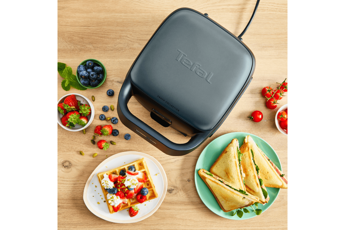 Sendvičovač Tefal Snack Collection SW862BF0 Antracitový/Černý (obrázek 9)