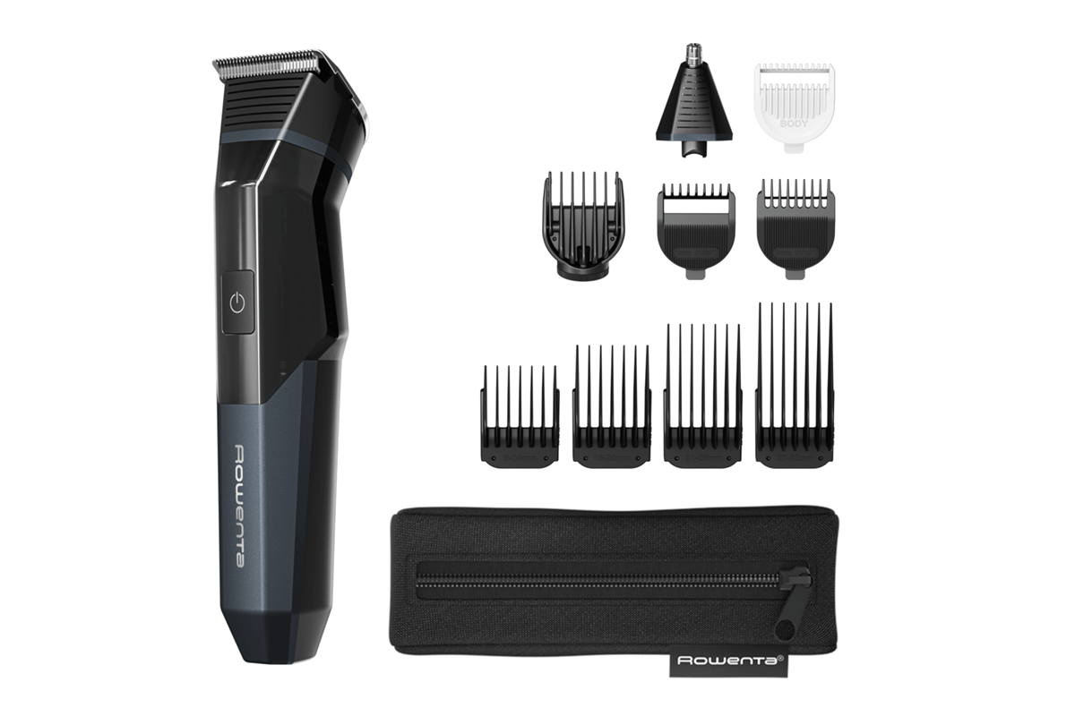 Multifunkční pánský zastřihovač Rowenta X-Series 700 11v1 TN9610E0 Modrý/Černý