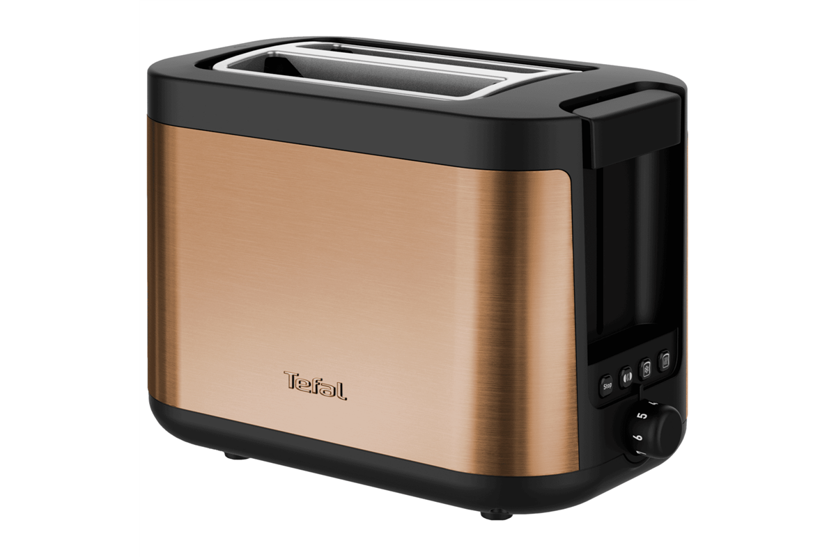 Topinkovač Tefal Coppertinto TT430G10 Měděný/Černý