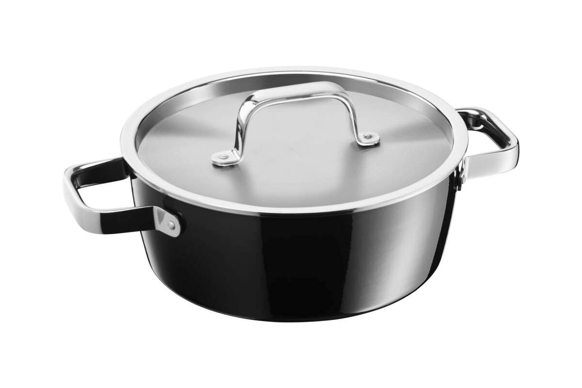 Hrnec WMF FUSIONTEC Aromatic černý 22 cm 05.1532.5290