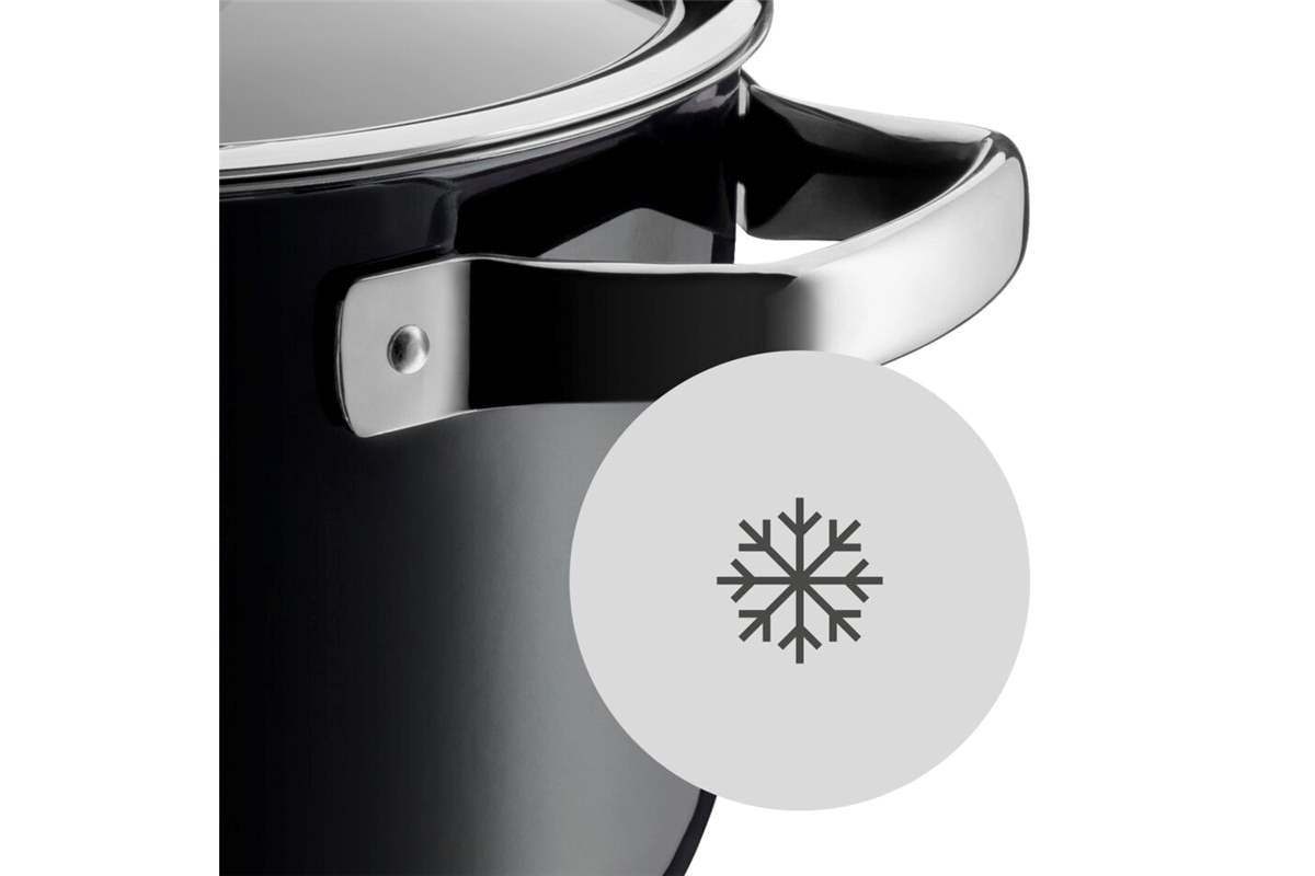 Sada hrnců WMF Fusiontec Compact 3 ks 22 cm 05.1561.5290 Nerezová/Černá (obrázek 5)
