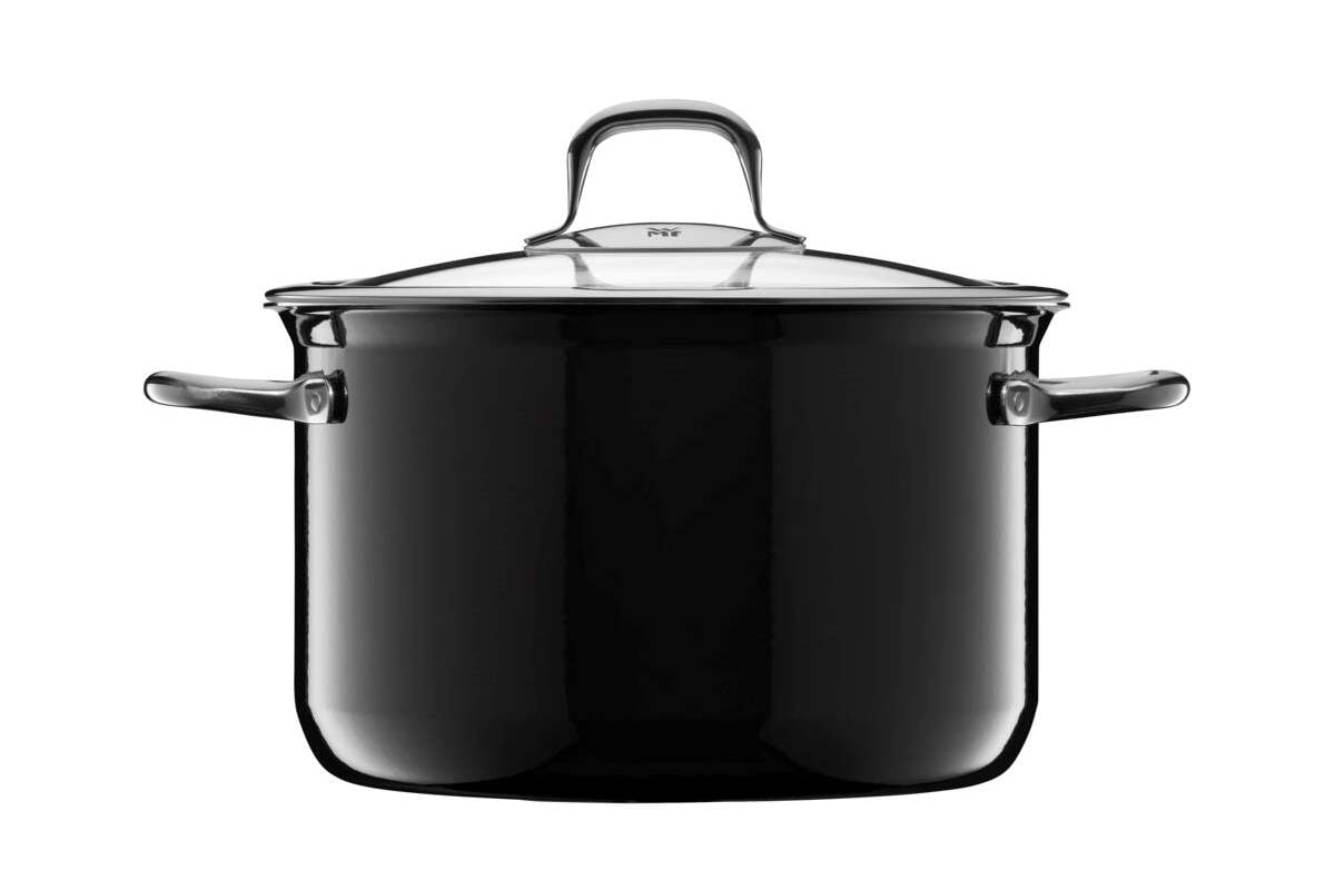 Vysoký hrnec s poklicí WMF Fusiontec Compact 24 cm 05.1565.5290 Nerezový/Černý (obrázek 4)