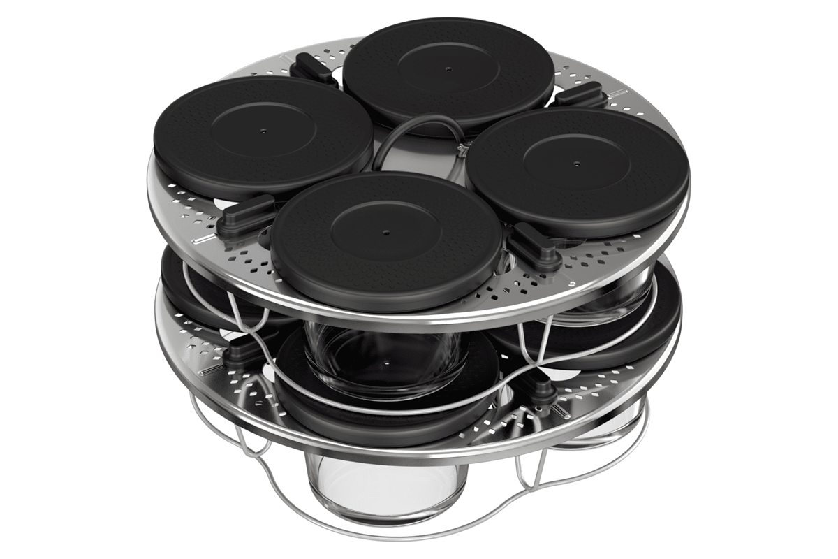 Příslušenství skleničky 8 ks k multifunkčnímu hrnci Tefal Cook4me XA6140E0