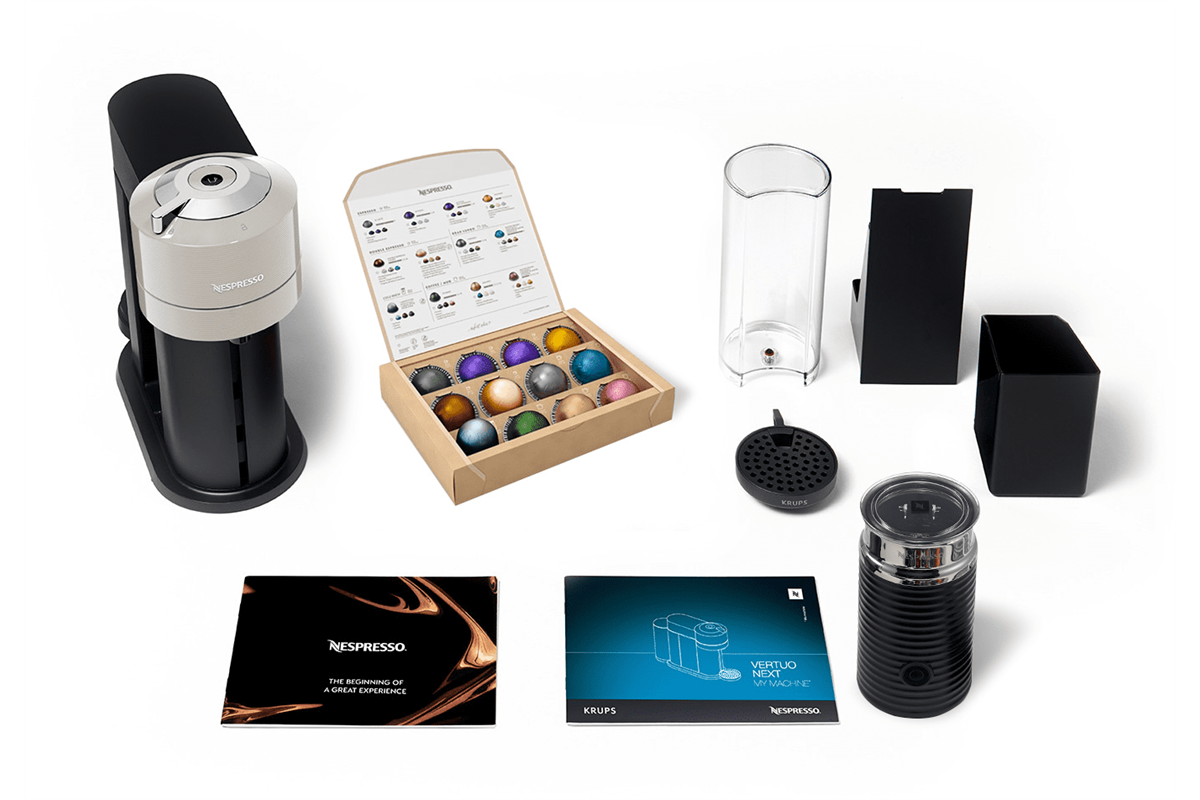 Kapslový kávovar Krups Nespresso Vertuo Next Light Grey XN911B10 (obrázek 9)