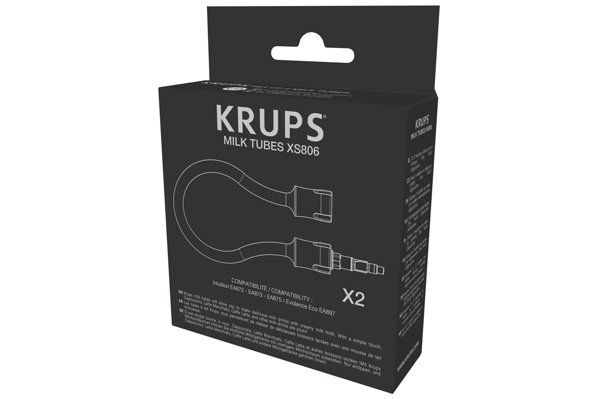 Příslušenství hadiček na mléko pro kávovary Krups Intuition XS805000 2 ks