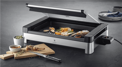 WMF Lono Plancha Grill Üvegfedővel