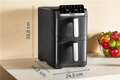 TEFAL EASY FRY CRISPY STACK EY7528E0 FORRÓLEVEGŐS FRITŐZ