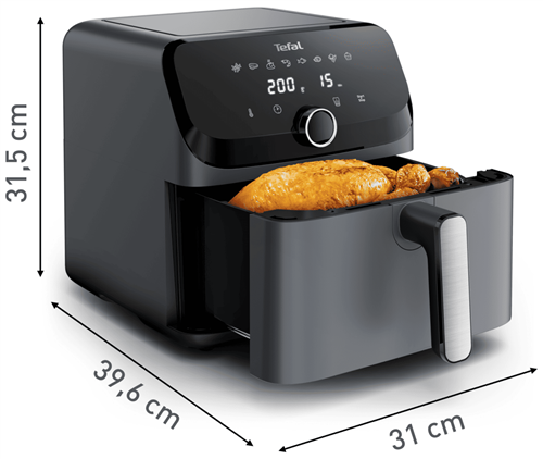 Tefal Easy Fry Mega EY855BE0 forrólevegős sütő