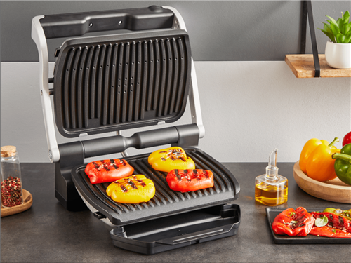 Tefal OptiGrill+ elektromos grill fogóval