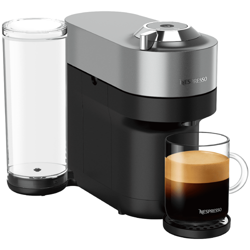 Krups Nespresso Vertuo Pop+ titán-fekete kapszulás kávéfőző